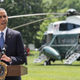President Barack Obama makes a statement on Iraq on the South Lawn of the White House on June 13, 2014. “We will not be sending U.S. troops back into combat in Iraq, but I have asked my national security team to prepare a range of other options that could help support Iraqi security forces,” Obama said.
NICHOLAS KAMM/AFP/Getty Images